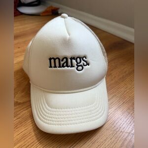 Margs Cream Trucker Hat